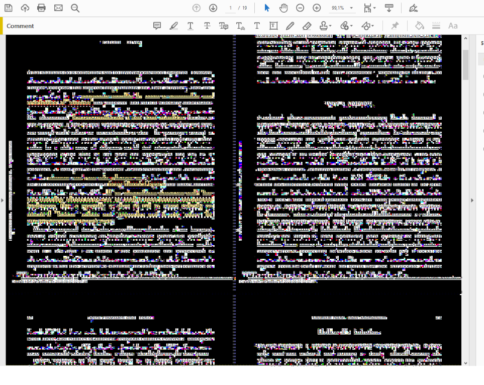 Adobe Reader document is only black pixels if the ... - Adobe ...