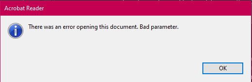está ocorrendo um erro ao abrir este documento anexo em PDF