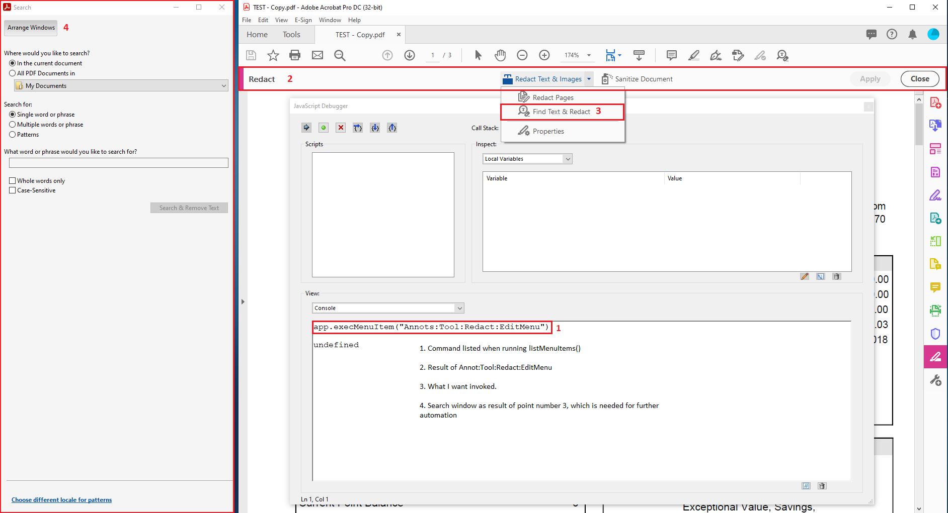 Javascript to Invoke Command - Adobe Community - 12458882