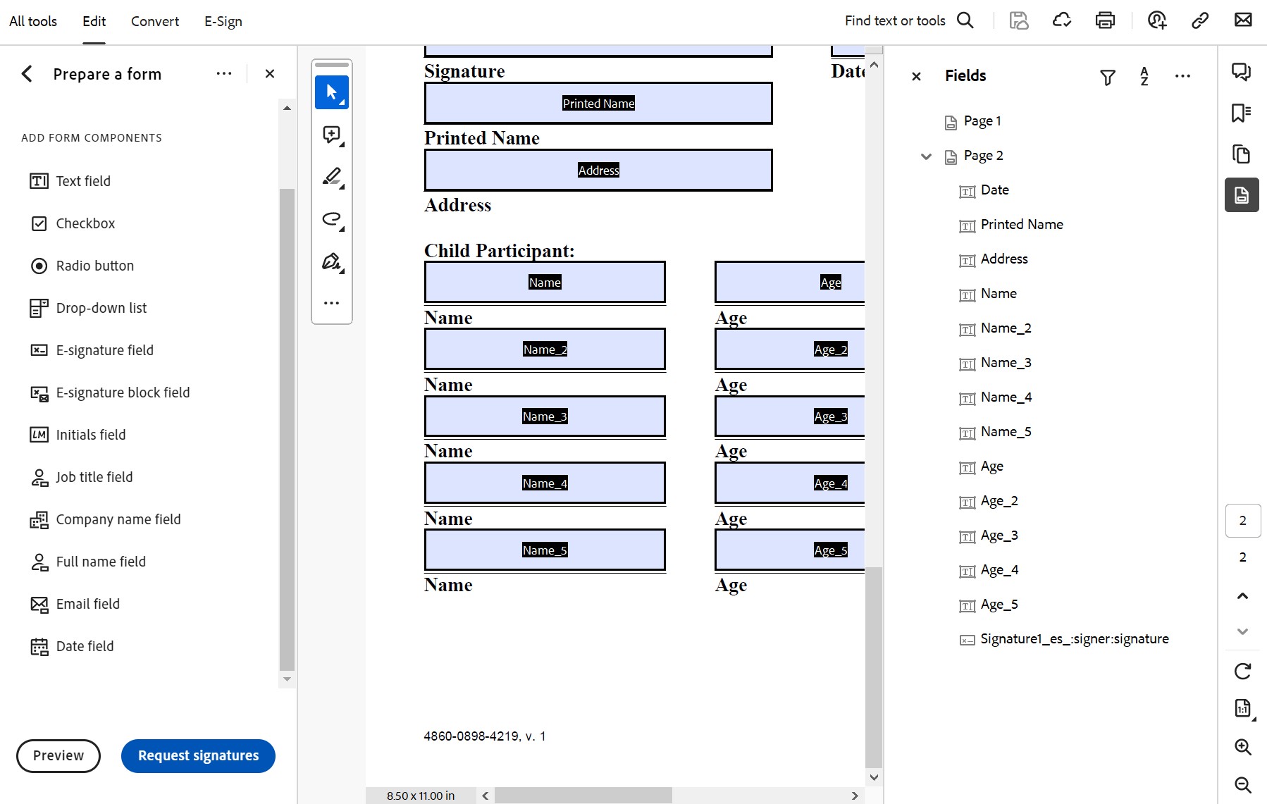 Solved: How to save & share fillable forms without fillabl... - Adobe ...