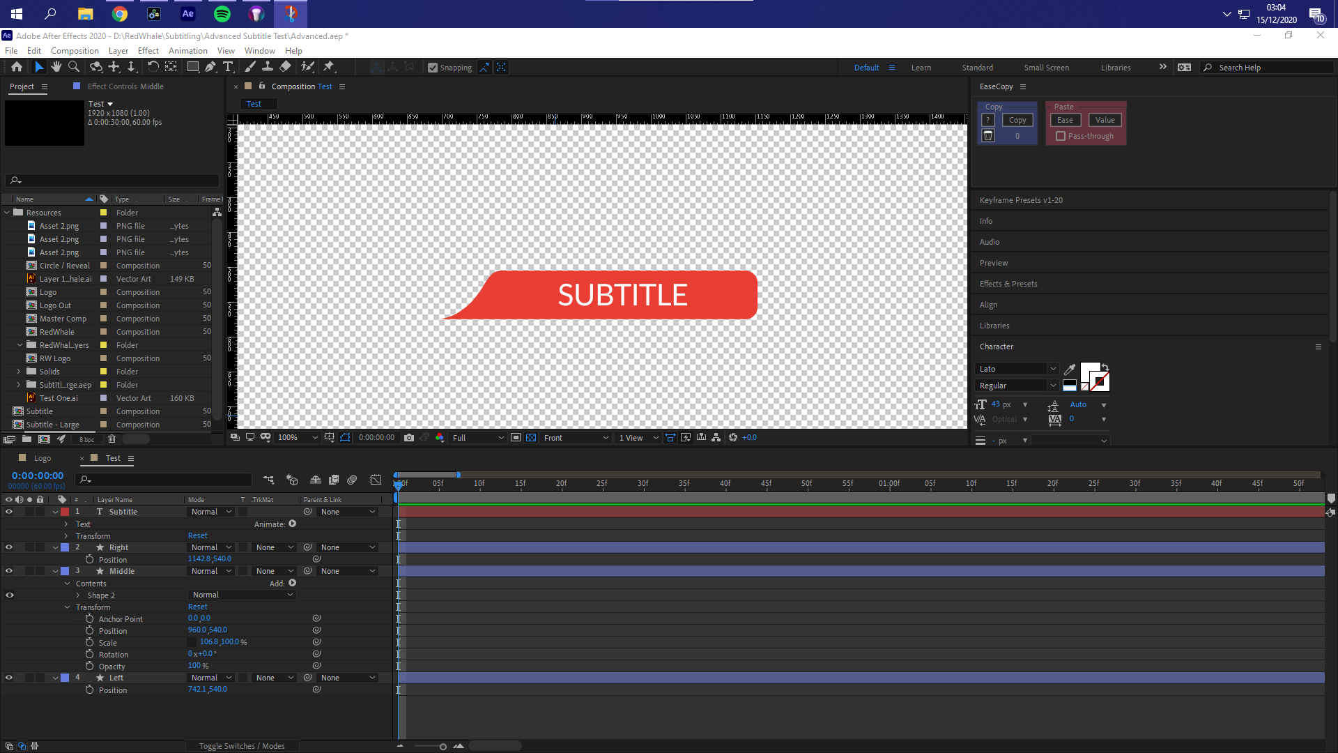 Position based on other layer scale Expression Adobe Community 11680090