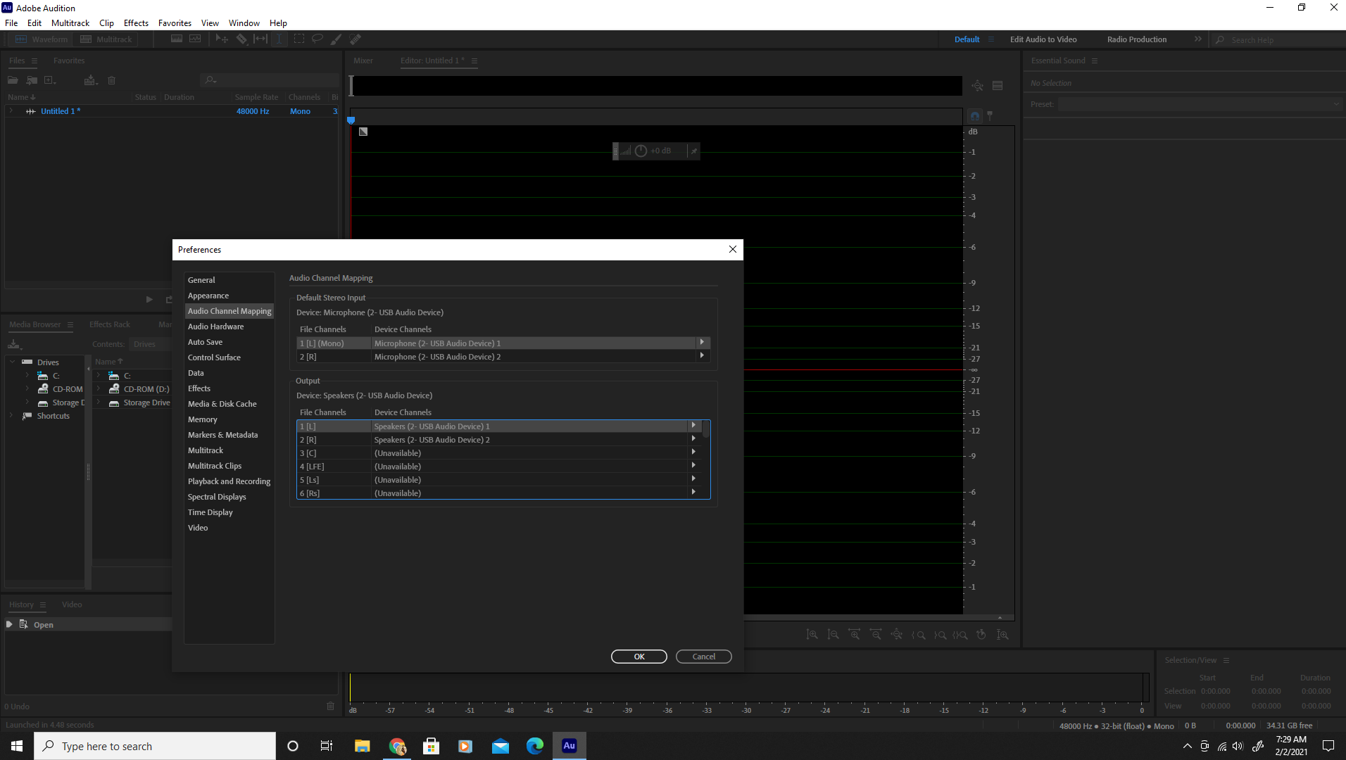 Solved Audition not picking up audio while reordering Adobe