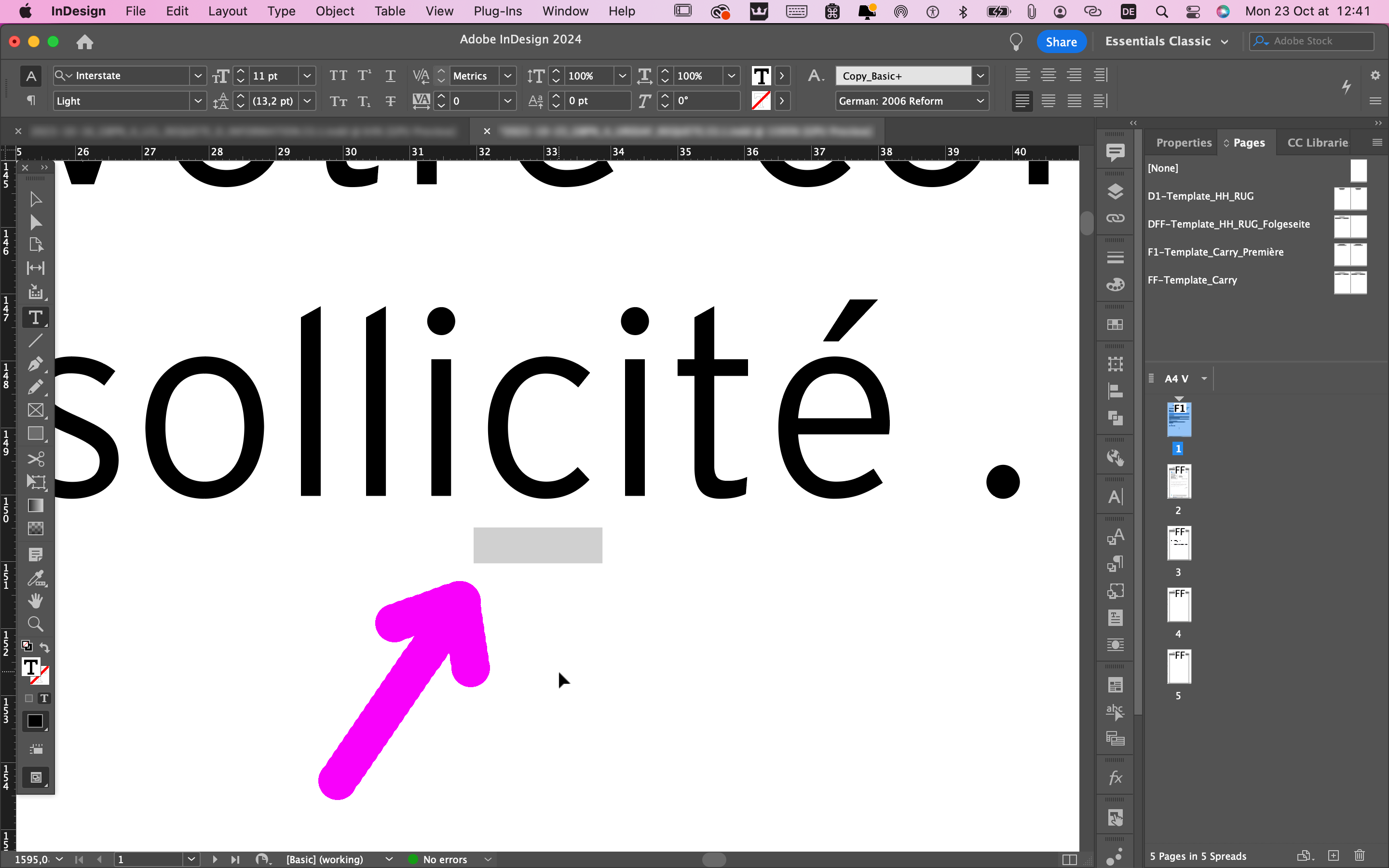 How to get rid of this UnderlineIssue ? Adobe Community 14179151