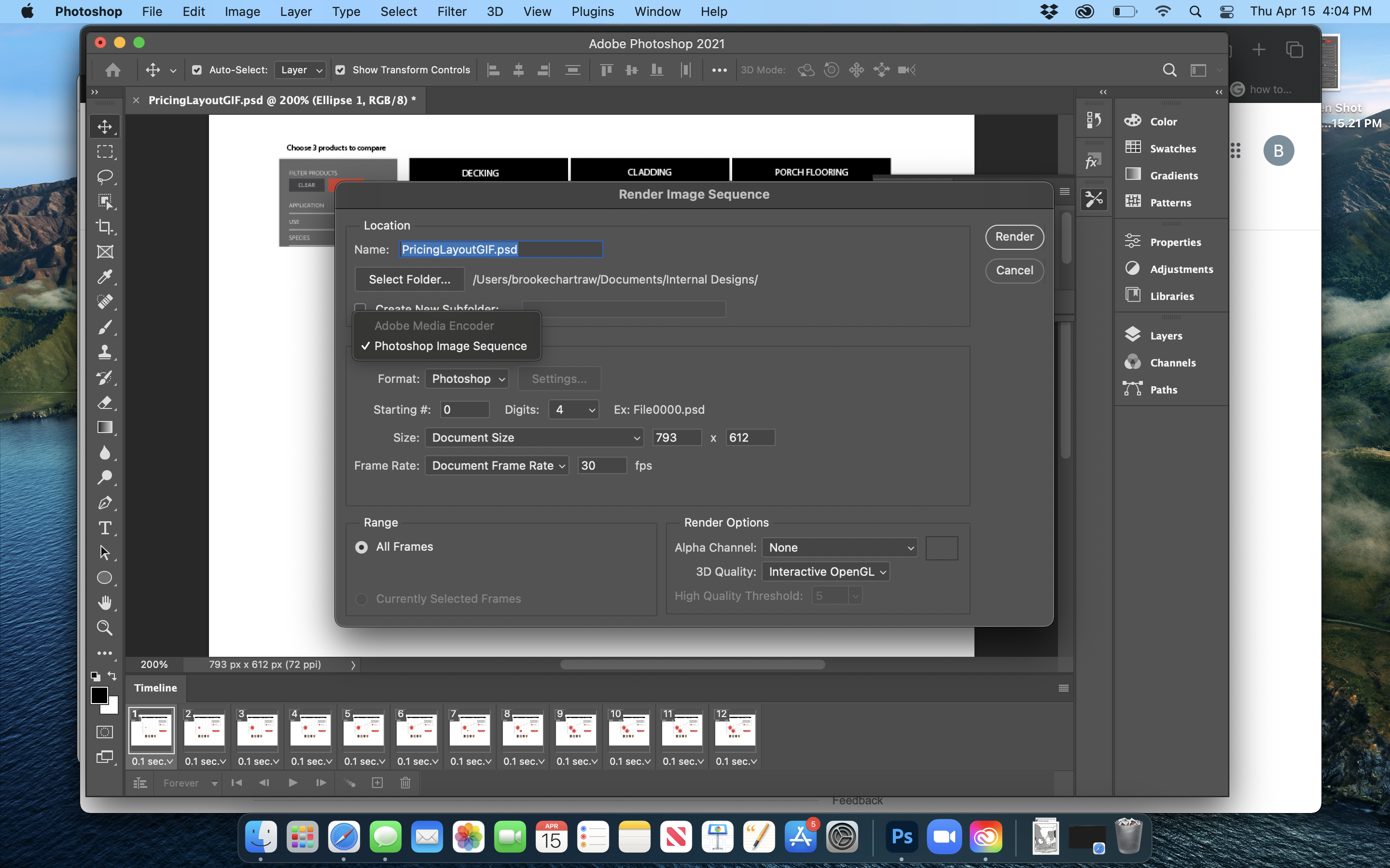 Create Video & Animated GIFs with InDesign & Adobe Media Encoder