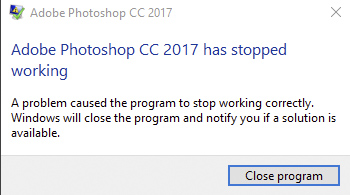 photoshop cc 2017 crashing on launch osx