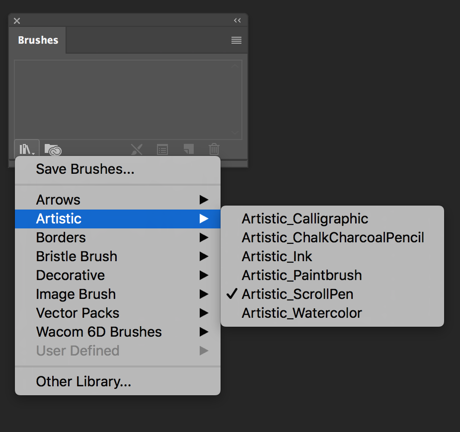 Solved How To Find Brush4 In Adobe Illustrator Cs5 Adobe Support Community