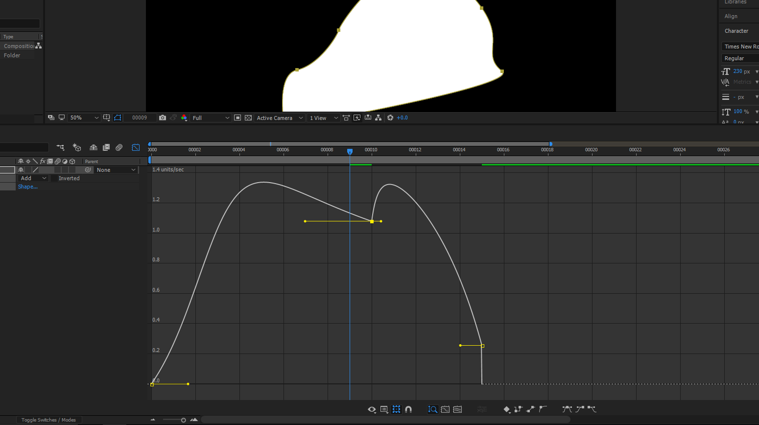 Bezier path after effects что это