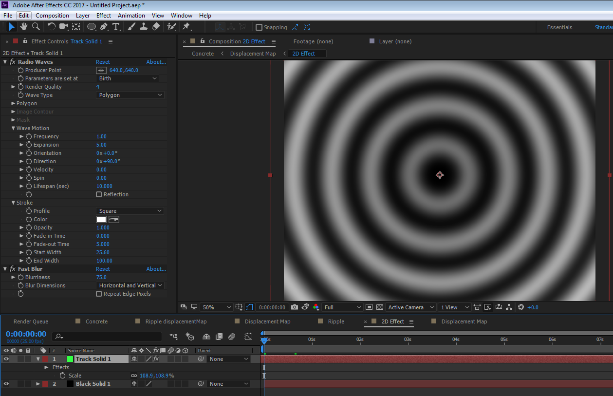 Ripple Effect in After Effects  How to create ripple effect in