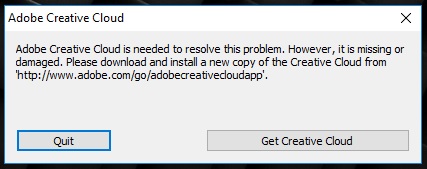 "Adobe Creative Cloud Is Needed To Resolve This Pr... - Adobe Community ...
