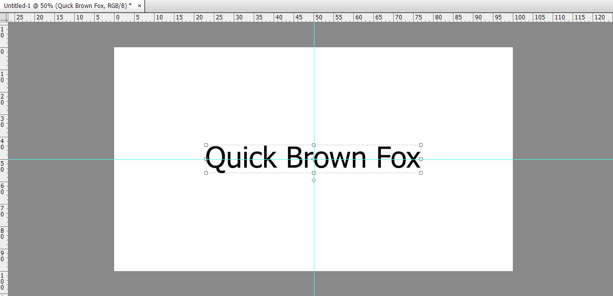 in cs3 photoshop how do i get text to be both left and right justified