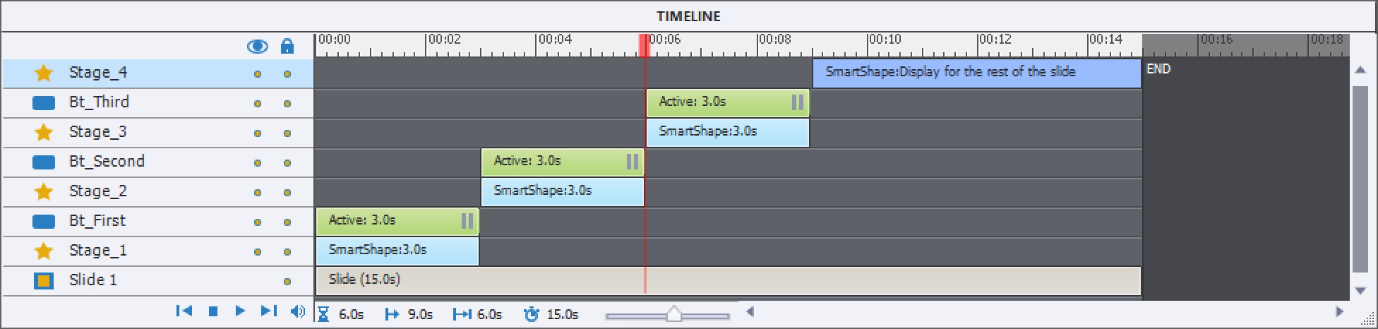 Pause timeline within a single slide - Adobe Community - 8757502
