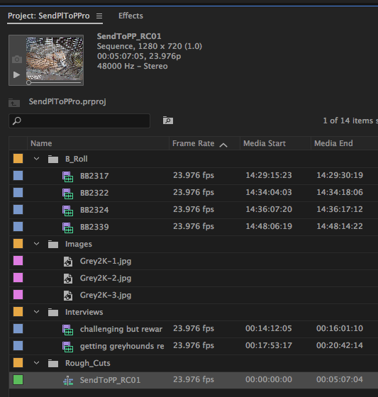 Solved Prelude to Premiere Pro Wont Import Bins Adobe Community