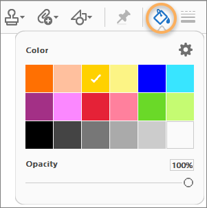 how to change highlight color in adobe acrobat pro dc