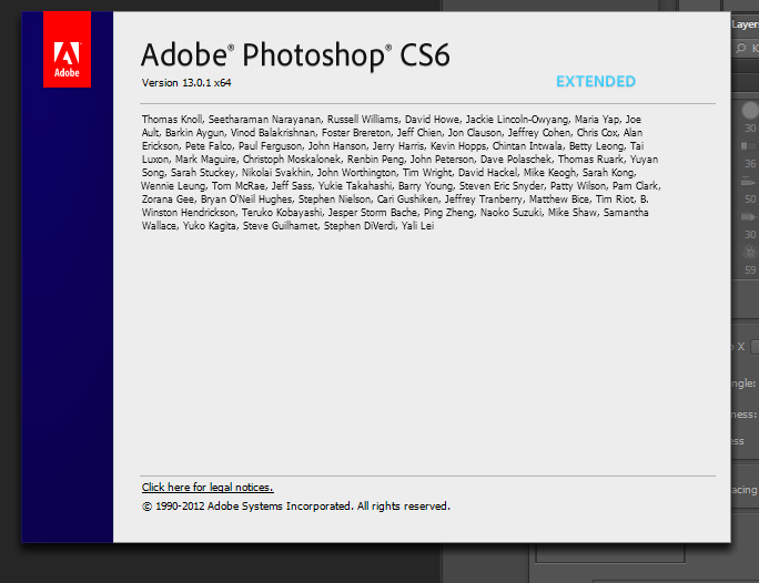 adobe photoshop cs6 extended update