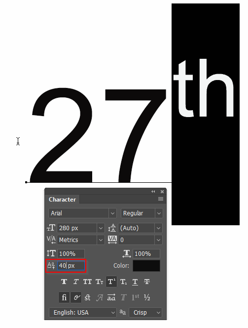 how to make a superscript on illustrator