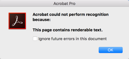Adobe Acrobat Enable Ocr