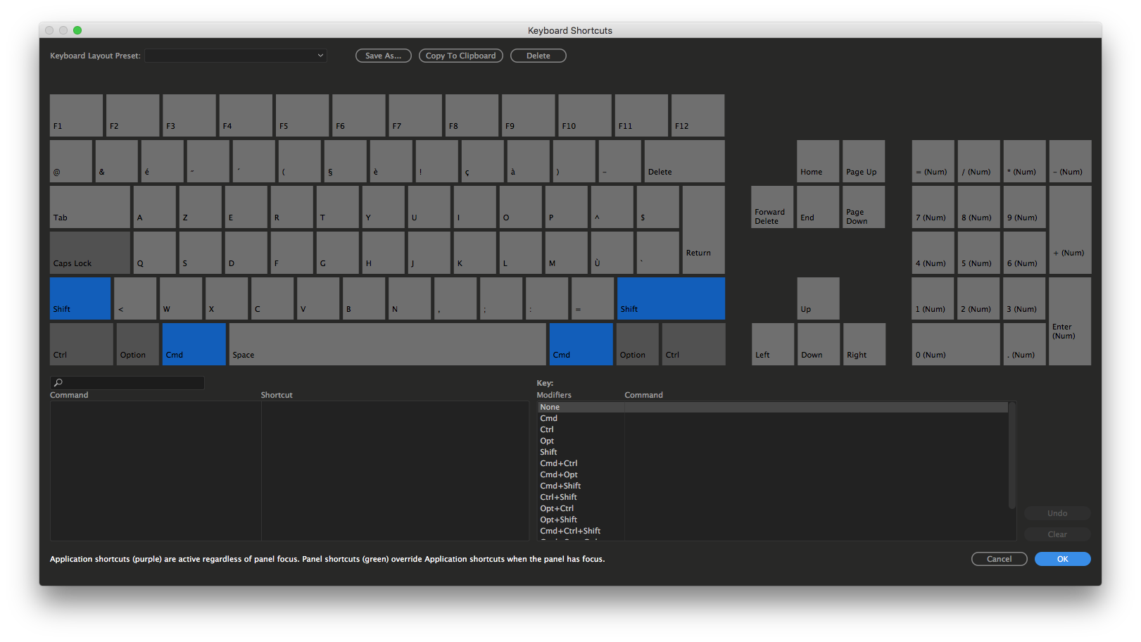 AZERTY keyboard instead of - Adobe Support Community - 8806160