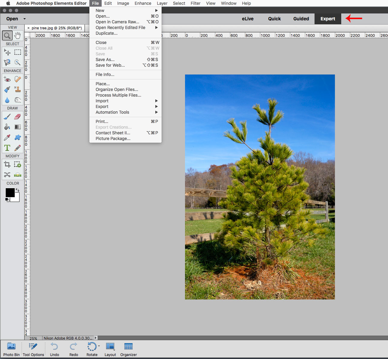 Solved Photoshop Elements 14 Automation Tools Greyed Out Adobe Support Community