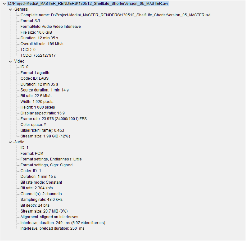 Lagarith lossless codec что это за программа