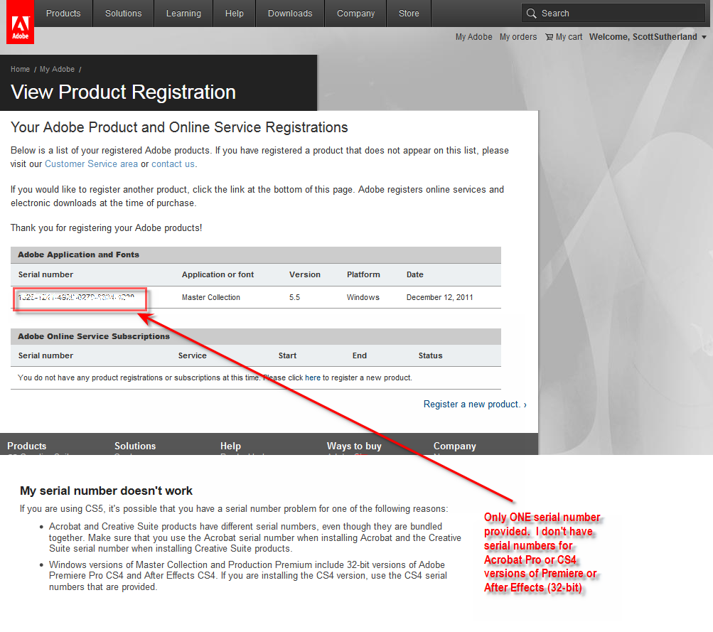 adobe director 11 serial number