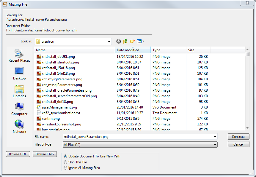 How best to inform FrameMaker that a file imported... - Adobe Community ...