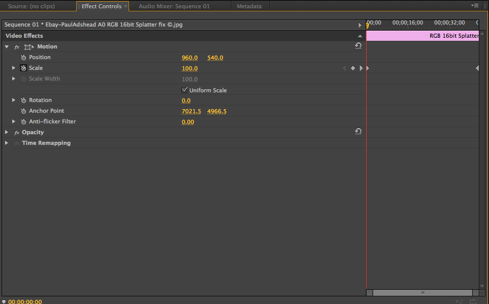 Solved Slow Constant Zoom Impossible Keyframes Adobe Support Community