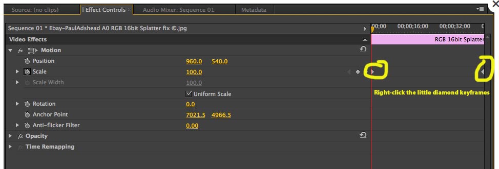 Solved Slow Constant Zoom Impossible Keyframes Adobe Support Community