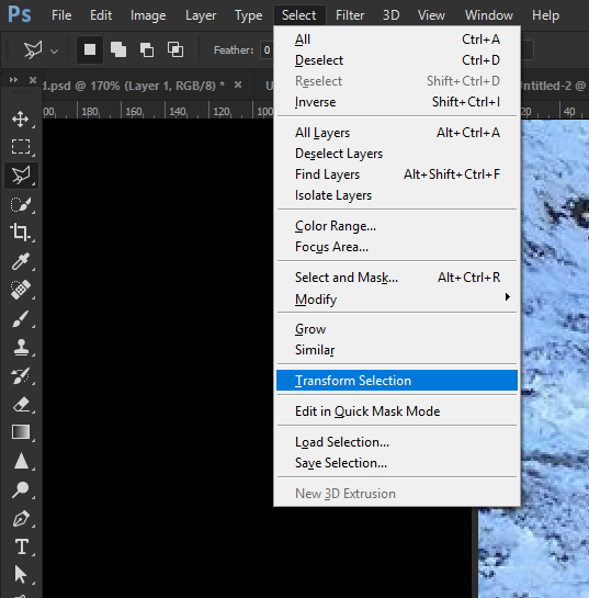 Solved: How do I make a sword look like its piercing snow? - Adobe ...