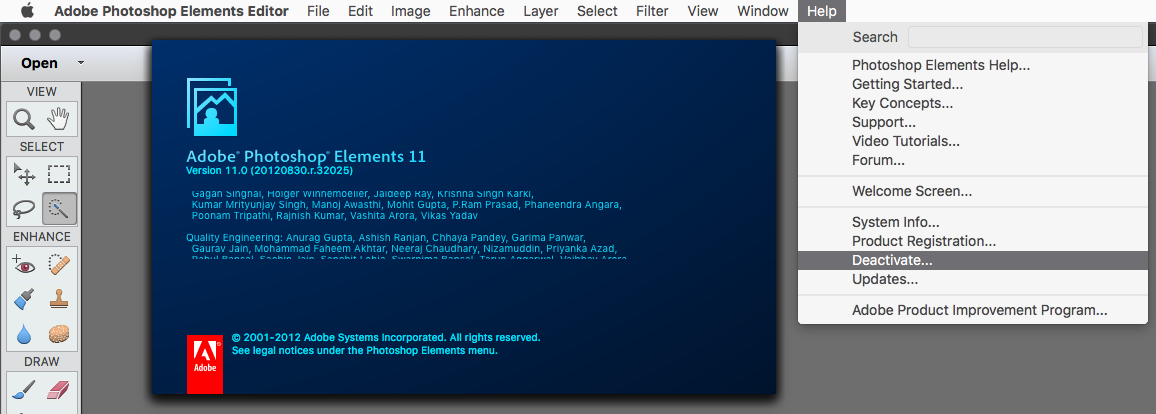 Solved How To Deactivate Photoshop And Premiere Elements Adobe Support Community 8882527