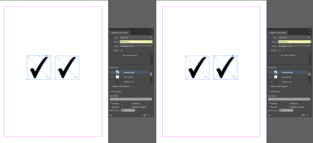 How to add a cross symbol check box in pdf (Prepare Form) using Adobe  Acrobat Pro DC 