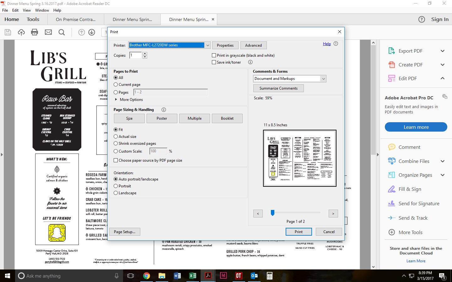 Solved: How I Print Double Adobe Support Community - 7737038