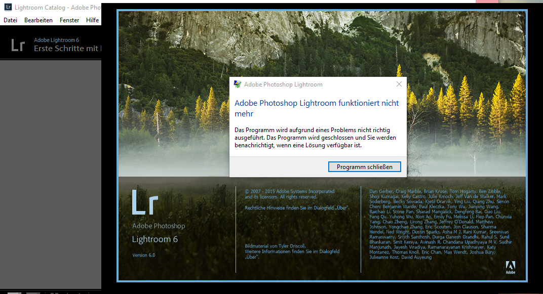 Solved Adobe Photoshop Lightroom 6 Startet Nicht Auf Wind