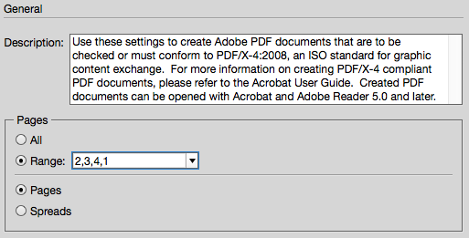 acrobat export pdf as spreads