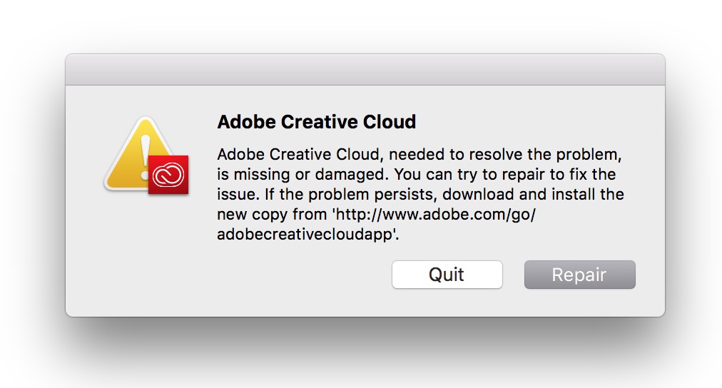 adobe illustrator wont download on creative cloud app