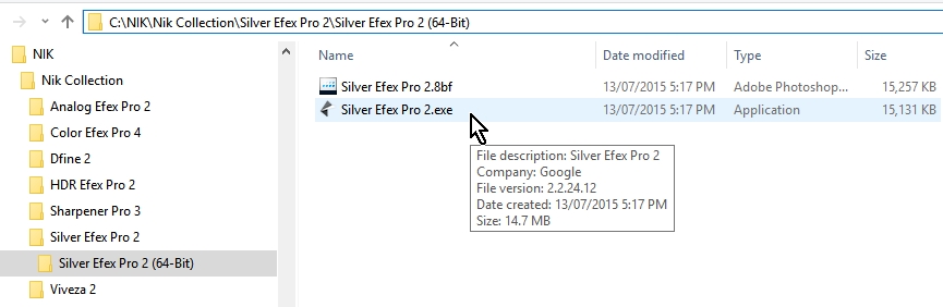 how to restore from silver efex pro 2
