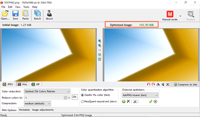 how to compress picture to 300kb