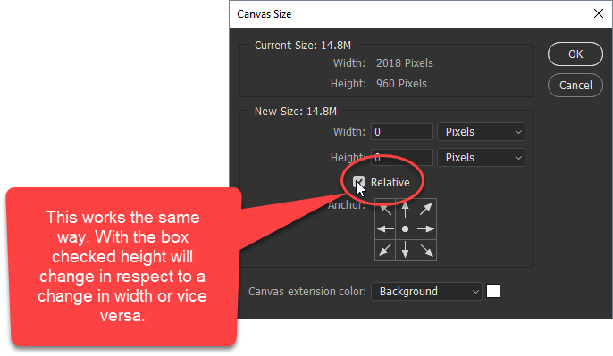 Solved How to change height and width individually in Pri