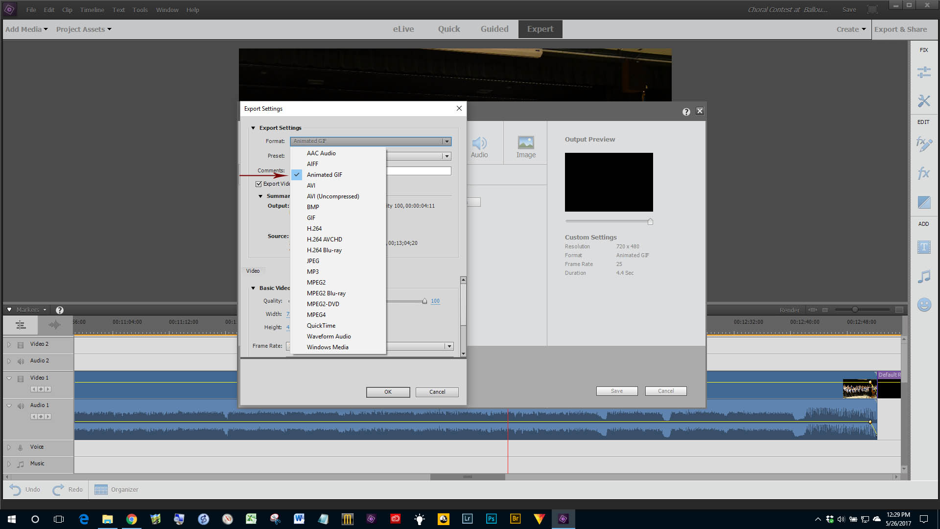 Solved Make A Gif Using Premiere Elements 15 Adobe Support Community