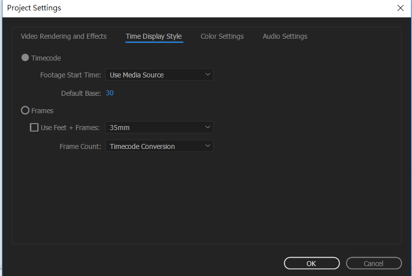 Solved How to change time ruler unit Adobe Community 9189723
