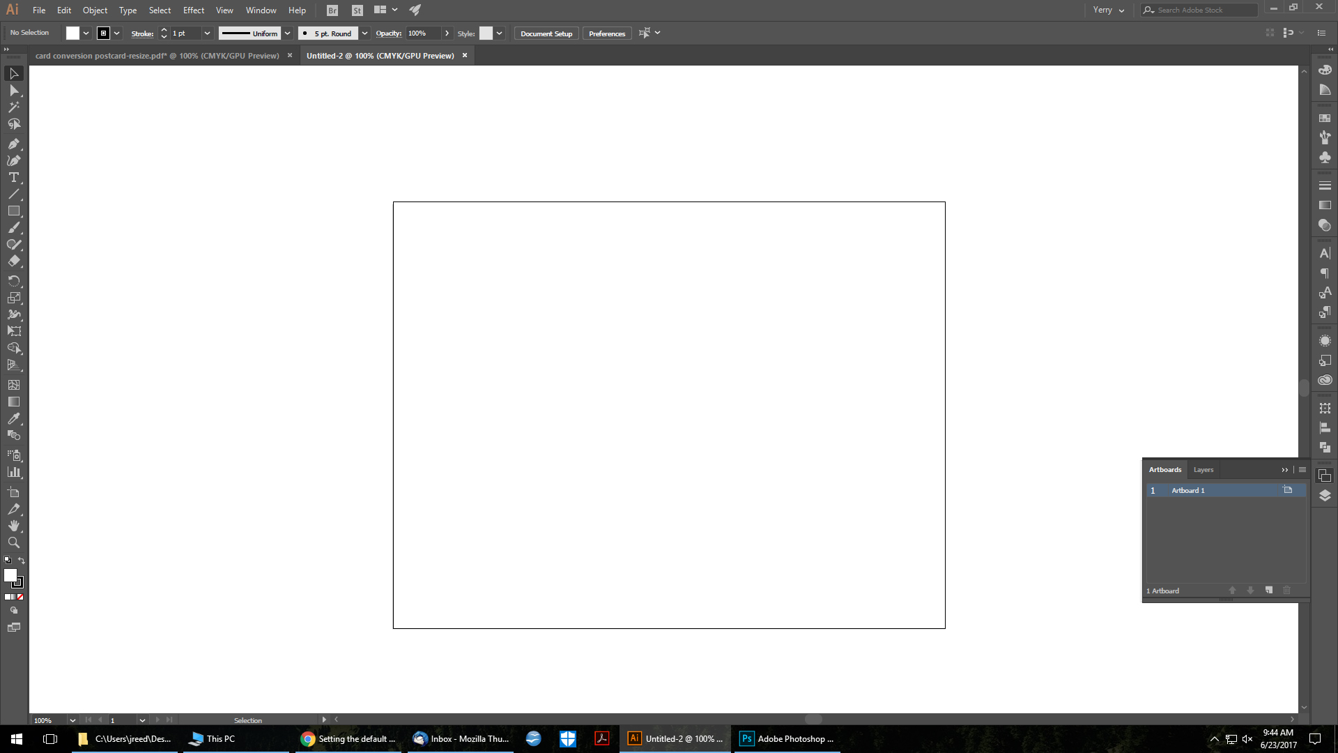 illustrator transparent artboard