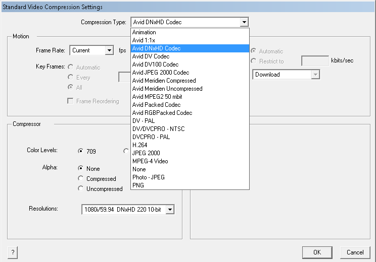 dnxhd codec download