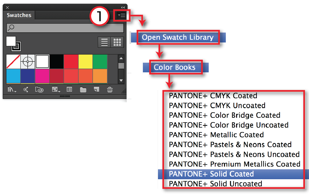 Adobe Pantone Color Chart