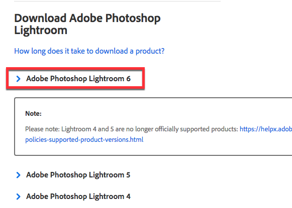 download adobe photoshop lightroom 6.12