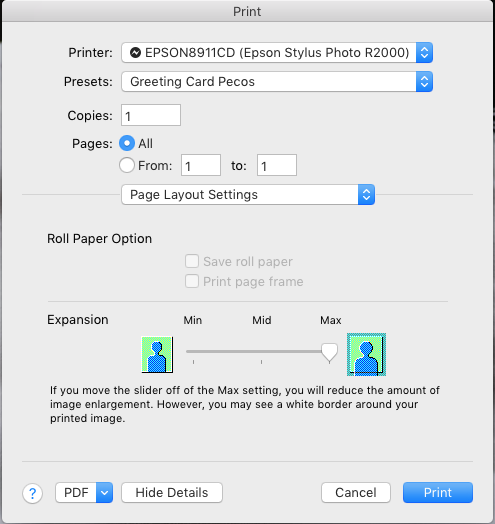 Solved How To Get Borderless Printing With Lr Adobe Support Community