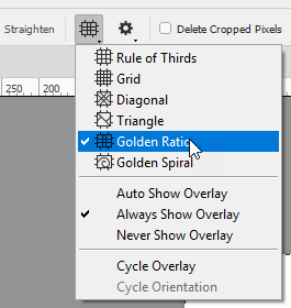 golden ratio photoshop