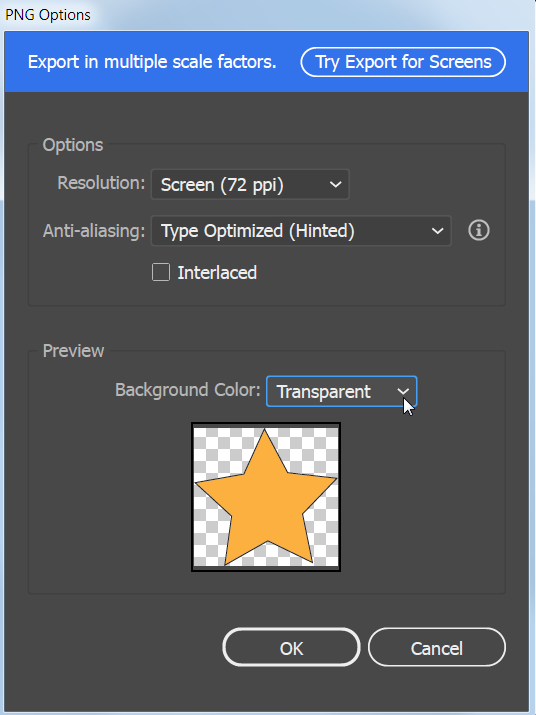 exporting white in adobe illustrator with transparent background