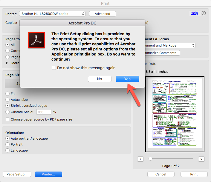 how to print a pdf double sided acrobat pro mac