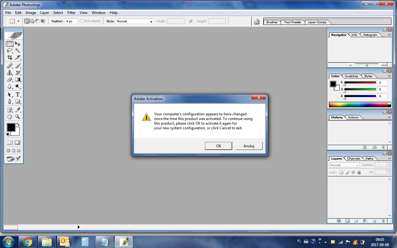 Photoshop 7 0 Activation Problems Adobe Support Community