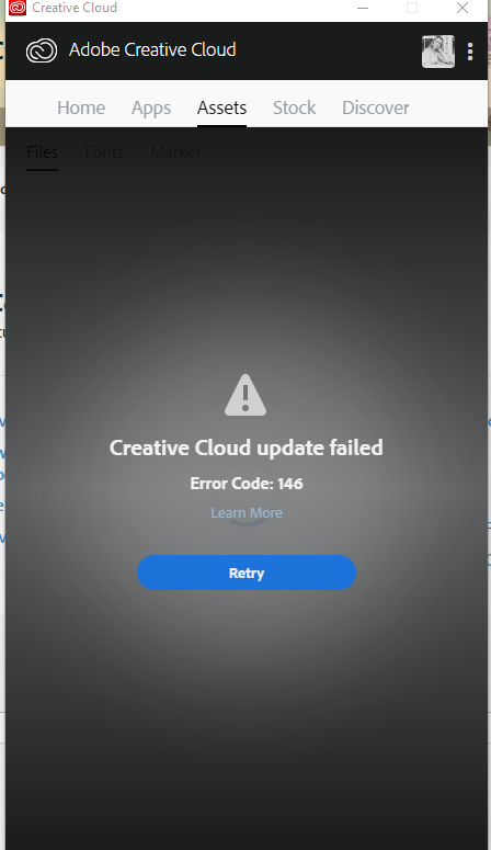 Error Code 146 Adobe