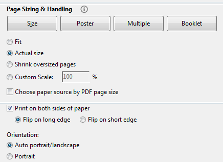 Solved: Re: can't print pdf to fit the page - Adobe Support Community 9426194